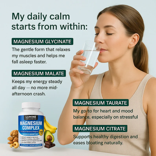 Magnesium Complex 8:1 - Aging Vitality Support