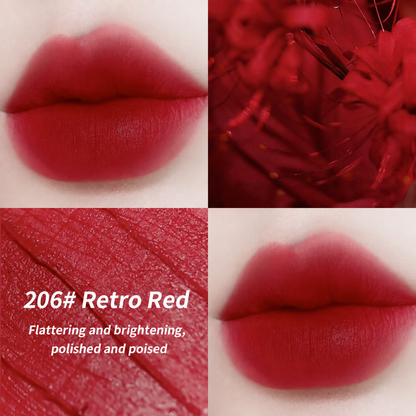 Houndstooth Matte Lip Mud Long-lasting and non-drying for a soft matte lip look